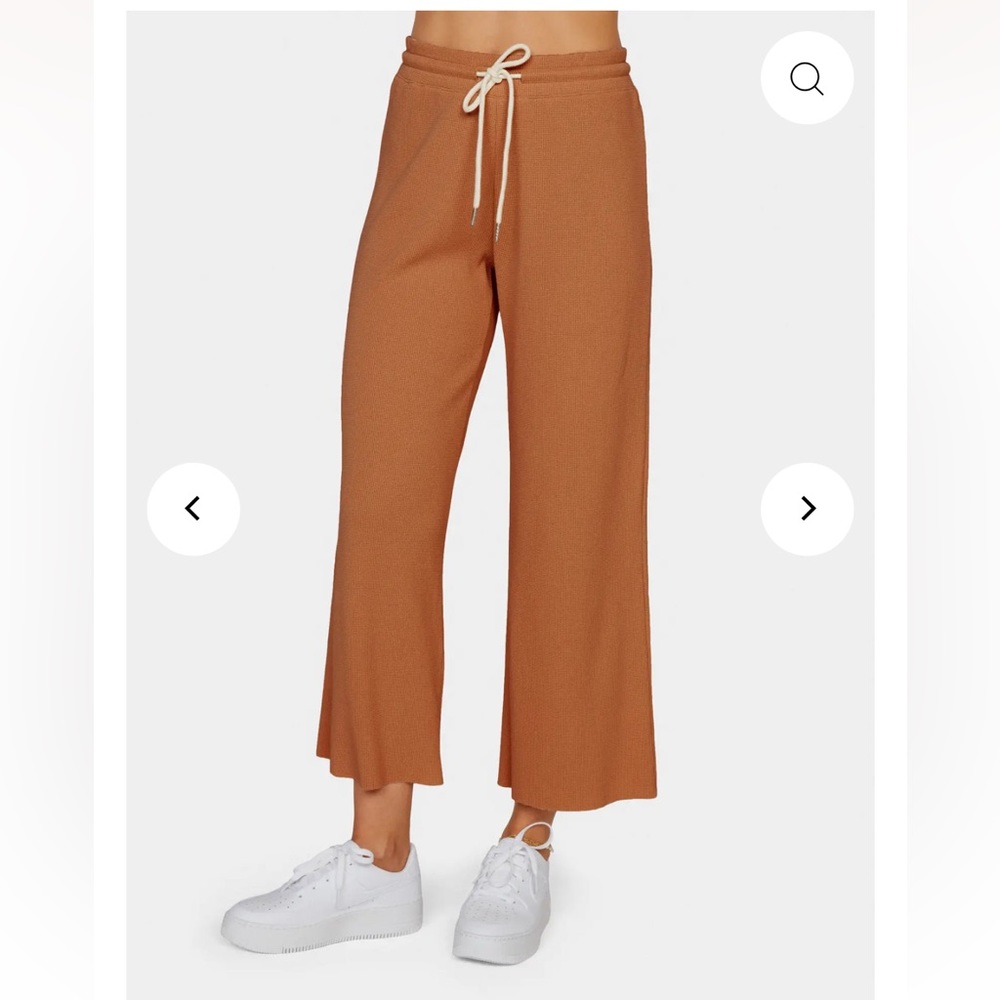 Mate the Label Organic Thermal Wide Leg Pant - Sedona XS